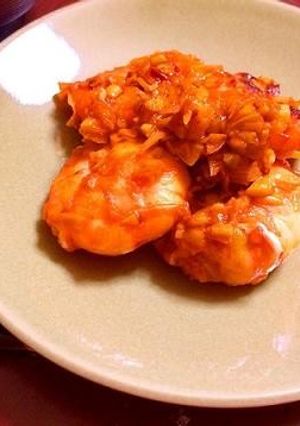 簡単なのに本格えびチリ-レシピのメイン写真