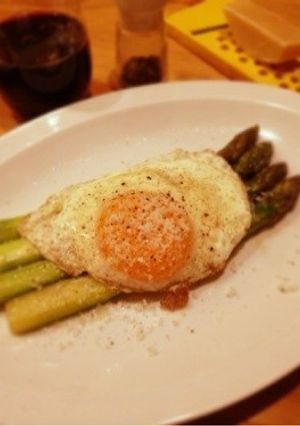 アスパラガスのビスマルク風-レシピのメイン写真