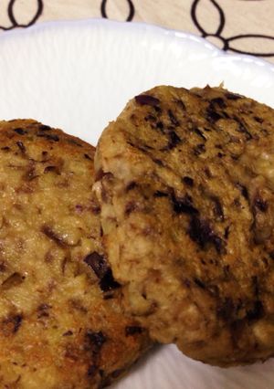なすとオートミールのハンバーグ♪-レシピのメイン写真