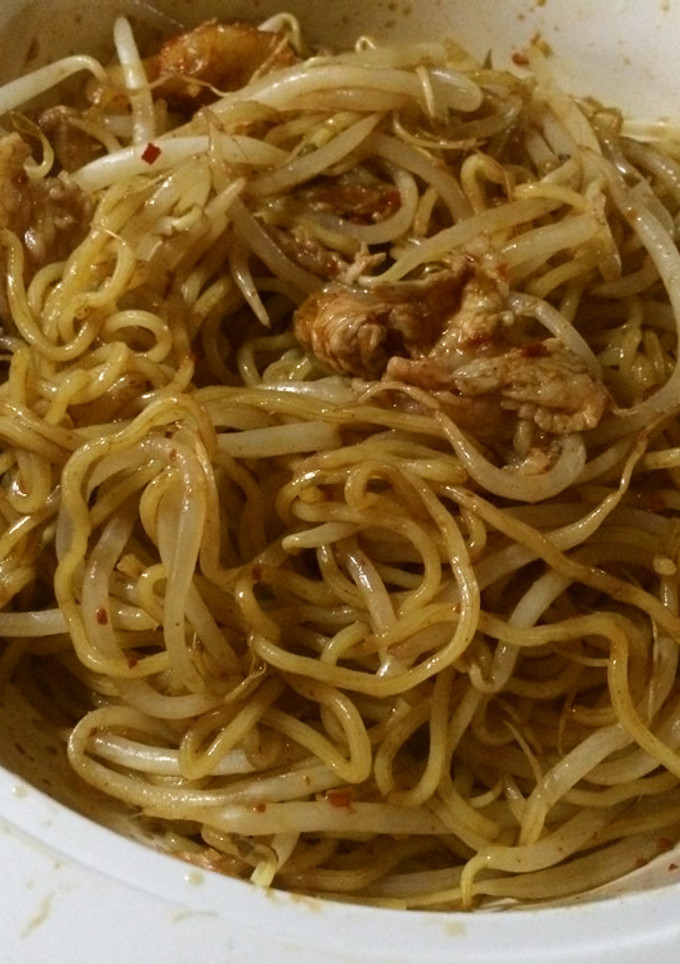 レンジでかんたん焼きそば！-レシピのメイン写真