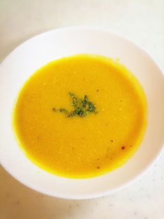 豆乳で簡単ヘルシー。カボチャのスープ-レシピのメイン写真