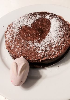 IKEAのチョコで砂糖抜きガトーショコラ-レシピのメイン写真