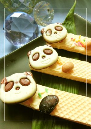 ☺さくさくぱんだ☺ウェハース-レシピのメイン写真