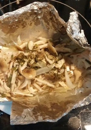 鮭(魚)のホイル包焼き(離乳後期対応型)-レシピのメイン写真