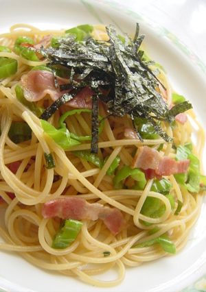 大葉にんにく醤油で☆ししとうの和風パスタ-レシピのメイン写真