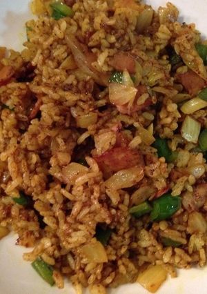冷やご飯で☆カレーチャーハン-レシピのメイン写真