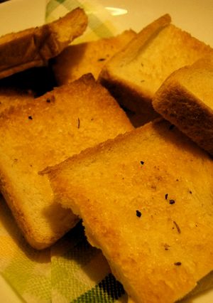 食パンのクレージーソルトラスク-レシピのメイン写真