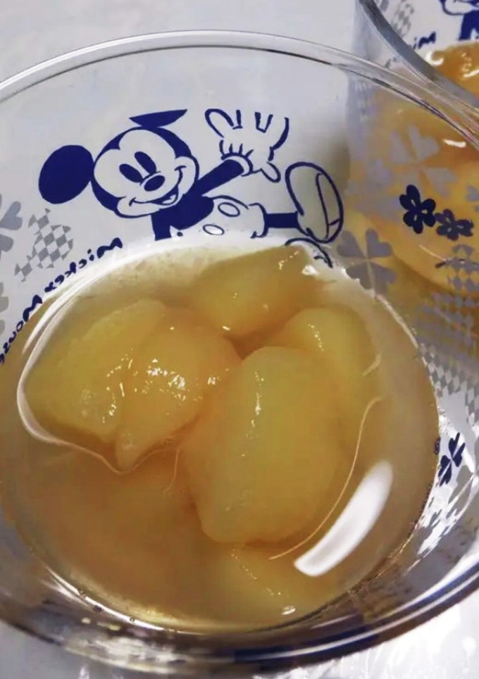 コンポート☆桃の変色が綺麗色に復活♪-レシピのメイン写真