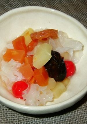 白きくらげ入りのフルーツポンチ-レシピのメイン写真