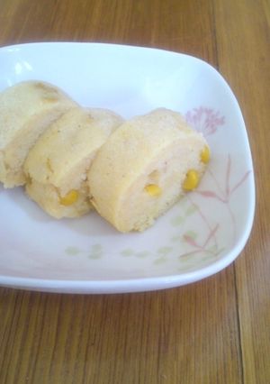 おからパウダーでかさましコーン卵焼き-レシピのメイン写真