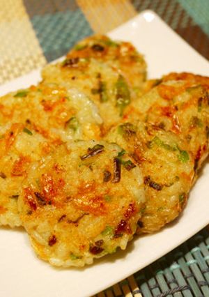 残りご飯で簡単焼きおにぎり風おつまみ！-レシピのメイン写真