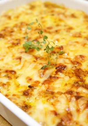 じゃがいもが下＊挽き肉のグラタン-レシピのメイン写真