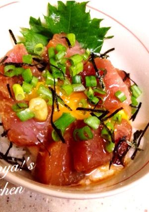 ビンチョウマグロの☆漬け丼-レシピのメイン写真