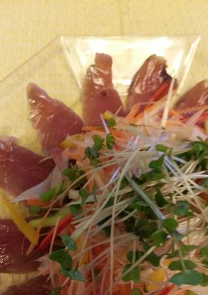 カツオの香味野菜サラダ-レシピのメイン写真