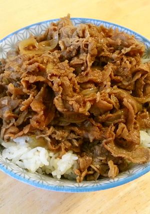 簡単 母の牛丼-レシピのメイン写真