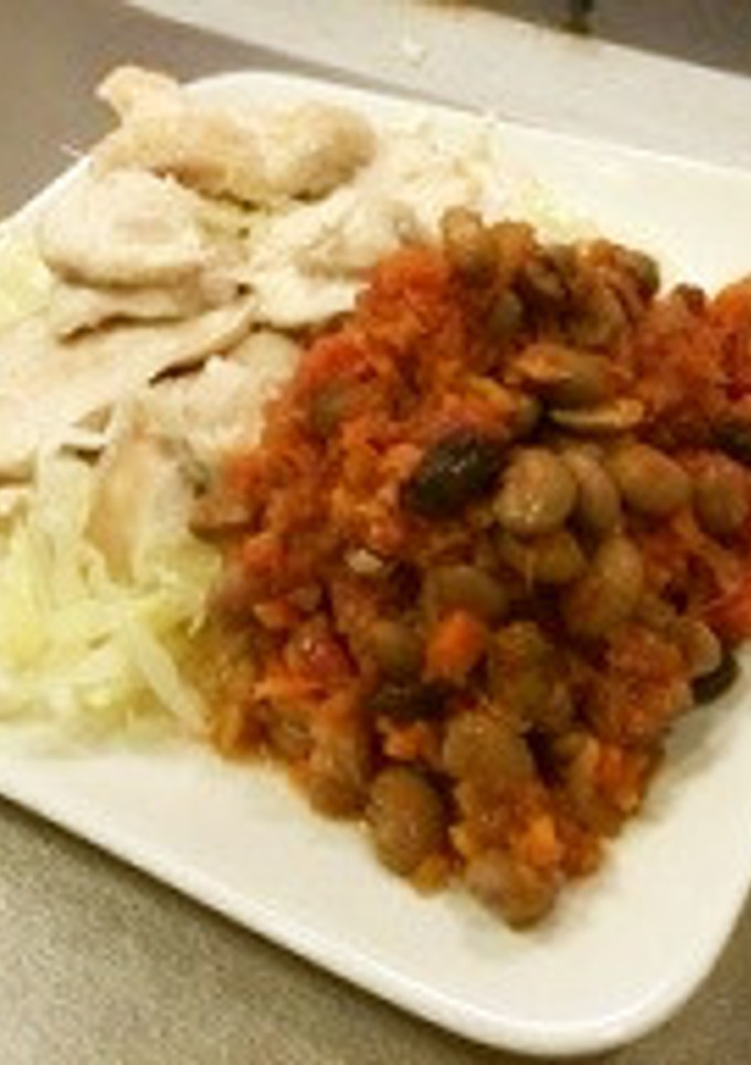 茹で戻し豆のトマト煮-レシピのメイン写真