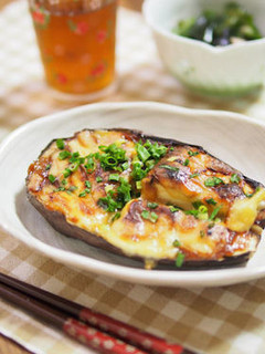 なすの味噌チーズ焼き-レシピのメイン写真