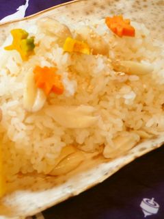 旬の落花生でピーナツおこわ✿-レシピのメイン写真