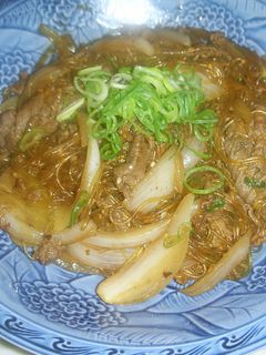 簡単!春雨と牛肉の甘辛炒め-レシピのメイン写真