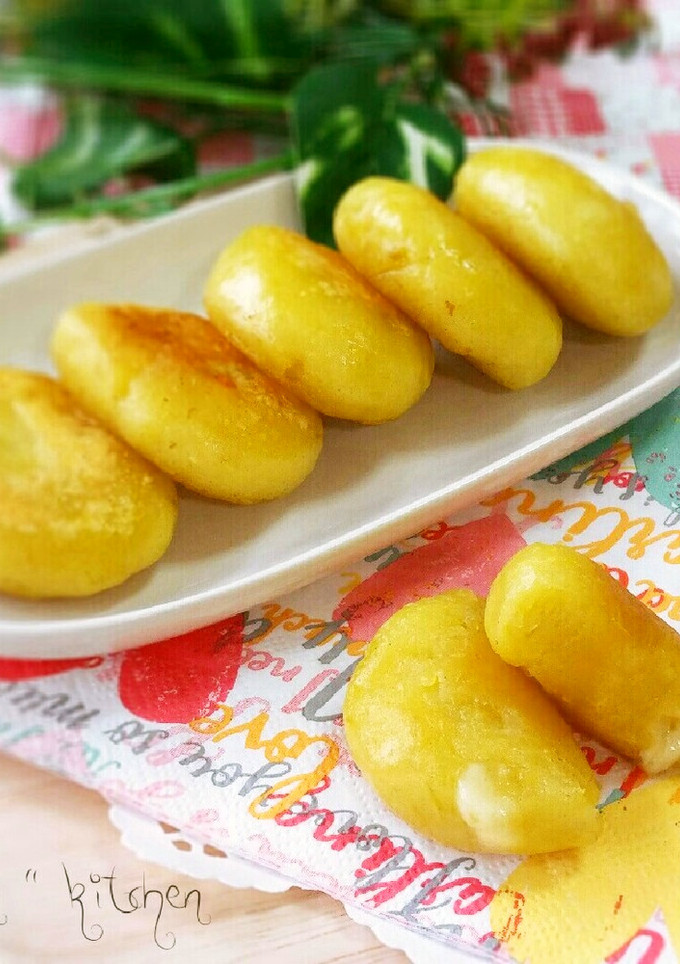 簡単おやつ♡さつま芋のスイートポテトもち-レシピのメイン写真