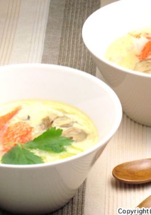 土鍋で茶わん蒸し-レシピのメイン写真