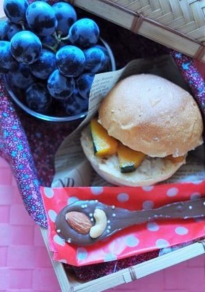 キャラメル南瓜バーガー-レシピのメイン写真