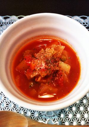ミネストローネ-レシピのメイン写真