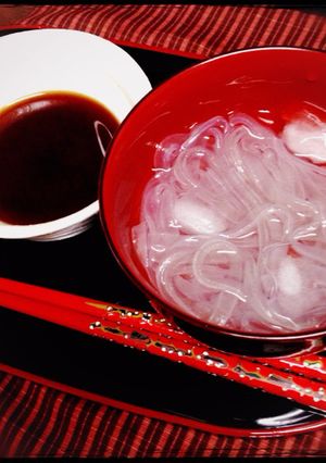 葛きりや つるんと清らに 氷みづ-レシピのメイン写真