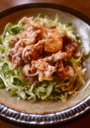 キャベツたっぷり豚肉のみそ炒め♪-レシピのメイン写真
