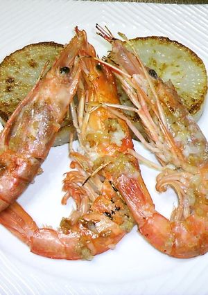 エビのフライパン焼き-レシピのメイン写真