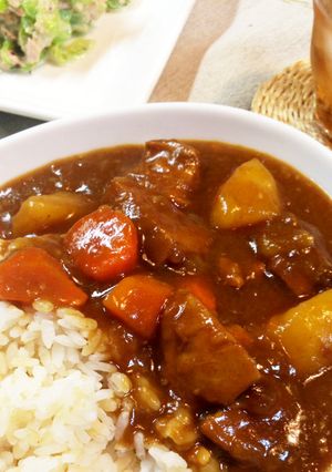 豚すね肉のカレー（覚書）-レシピのメイン写真