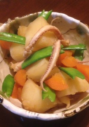 レンジ調理　肉じゃが風の簡単煮物-レシピのメイン写真