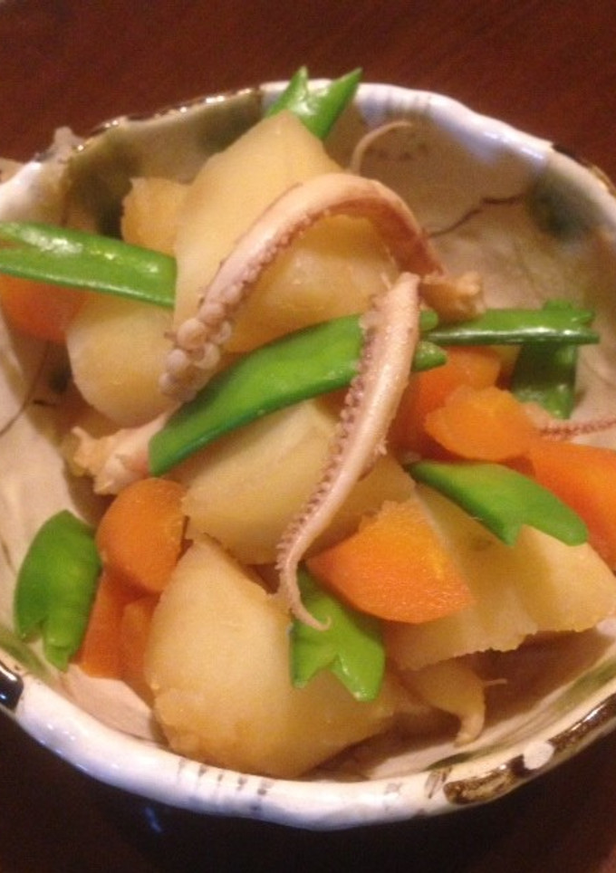 レンジ調理　肉じゃが風の簡単煮物-レシピのメイン写真