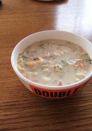 離乳食後期☆和風クリームかきたまうどん-レシピのメイン写真