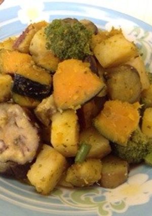 フライパン＋レンジ温野菜〜(o˘◡˘o)-レシピのメイン写真