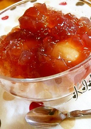 ゼリーたっぷりイチジク赤ワイン煮-レシピのメイン写真