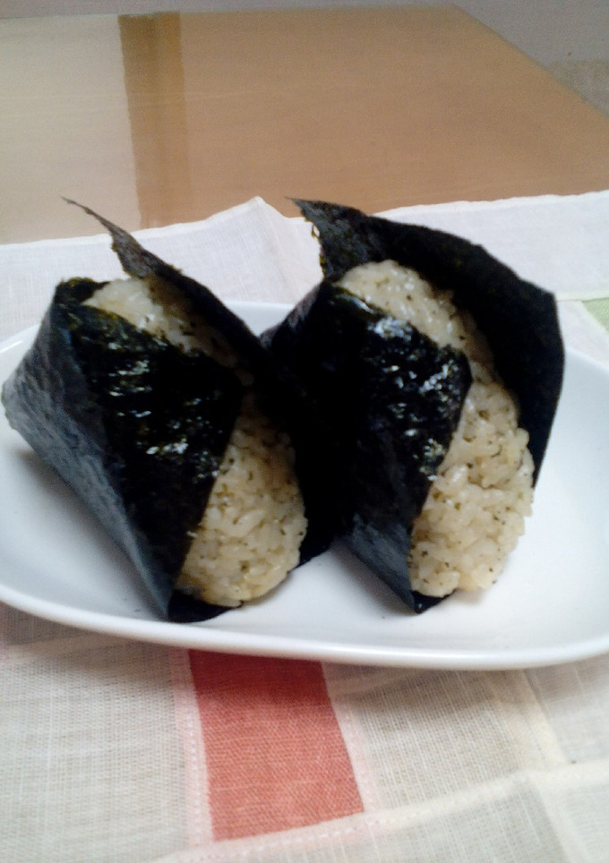 シソの粉の炊き込みご飯-レシピのメイン写真