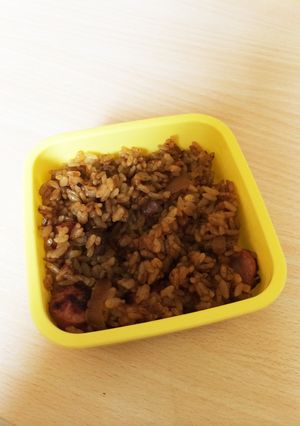 カレーの残りで簡単チャーハン-レシピのメイン写真