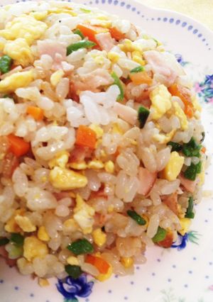パラパラ炒飯、定番が美味しい、中華風♡-レシピのメイン写真