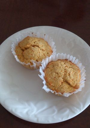 おからパウダーでにんじんカップケーキ-レシピのメイン写真
