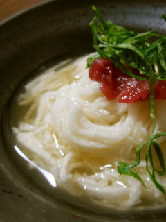 長芋そうめん梅しそ風味-レシピのメイン写真