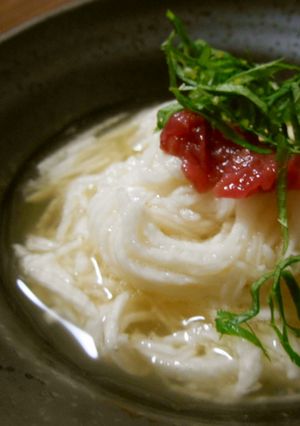 長芋そうめん梅しそ風味-レシピのメイン写真