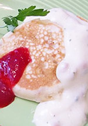 ホワイトソルガムきびアメリカンパンケーキ-レシピのメイン写真