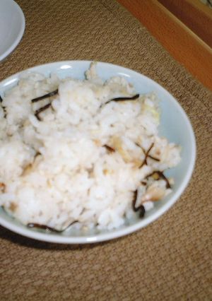 ホッケご飯-レシピのメイン写真