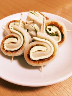 竹輪とチーズのクルクル巻き-レシピのメイン写真