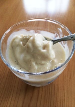 バナナのジェラート-レシピのメイン写真