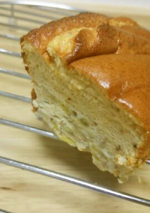 バナナ♡スフレケーキ-レシピのメイン写真