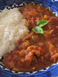 簡単!あっさり、ヘルシーなトマトカレー-レシピのメイン写真