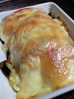 ナスとトマトのマヨチーズ焼き-レシピのメイン写真