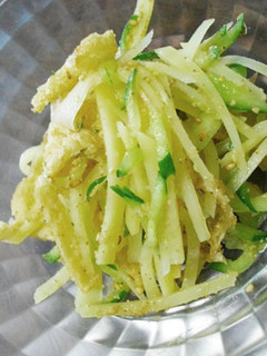 節約簡単! シャキシャキポテトの酢の物-レシピのメイン写真
